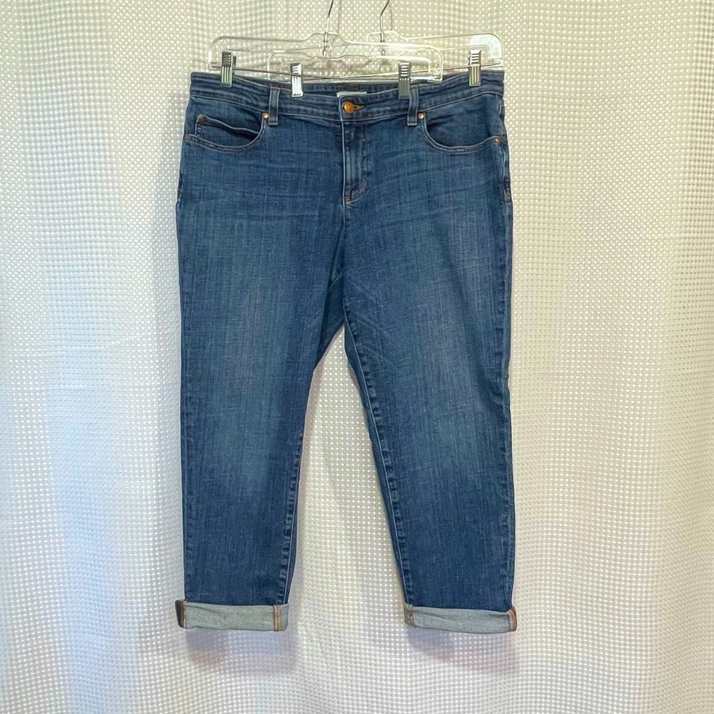 Eileen Fisher Straight Leg Ankle Jean